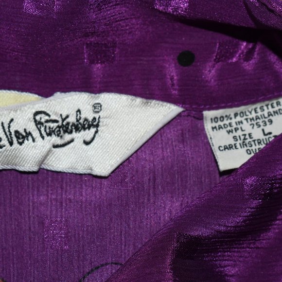 Diana Von Furstenberg Multicolored Blouse - Picture 3 of 3